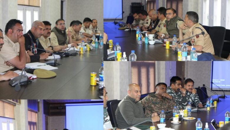 SP Kulgam held a Joint security review meeting for National Highway