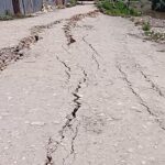 Residential houses develop cracks due to heavy traffic movement on narrow roads in Ganderbal area