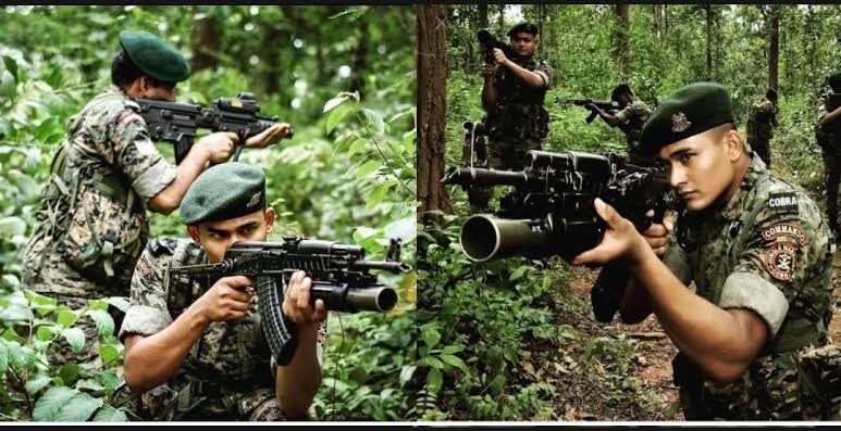 CRPFs CoBRA companies from Bihar deployed in Kashmir forests