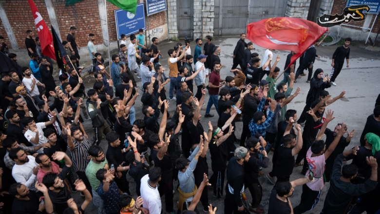 Frames: After 33 years, emotions run high as ‘Hussain Zindabad’ slogans reverberate in Srinagar