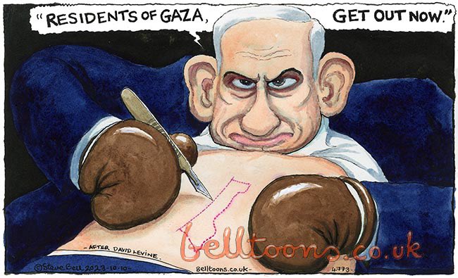 Guardian fires cartoonist over Netanyahu caricature