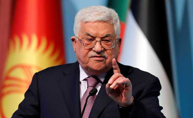 ‘Will not leave our land or allow displacement of our people’, says Palestinian president