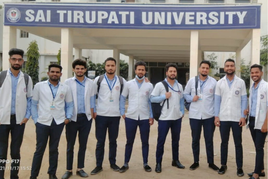 Male students of 2017 batch of Venkateshwar College of Nursing - (Source: Students) 