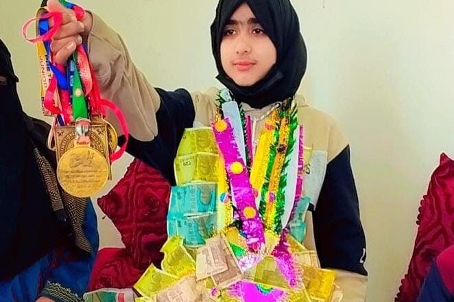 Kashmiri teen secures gold at in National Pencak Silat Championship