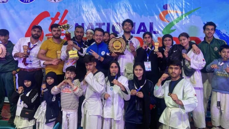 Kashmir Taekwondo stars shine at National Championship