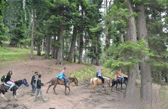 Despite dry spell, Tourist footfall in January at Pahalgam higher than last year
