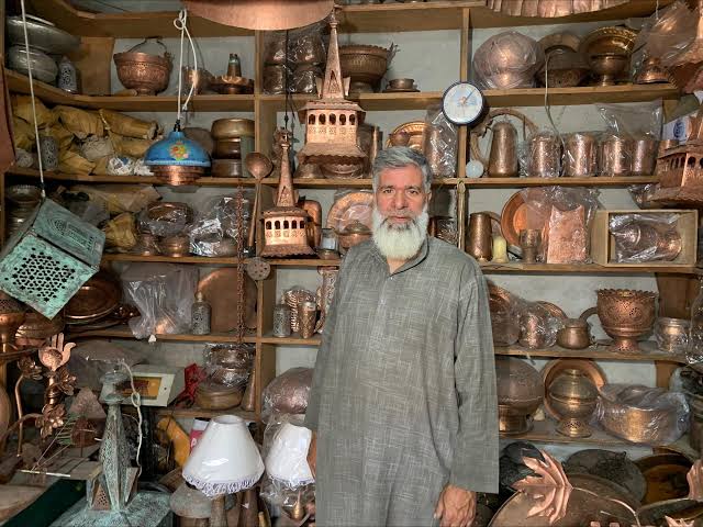 Mohammed Aslam Bhat: Guardian of Kashmir’s copper craft legacy