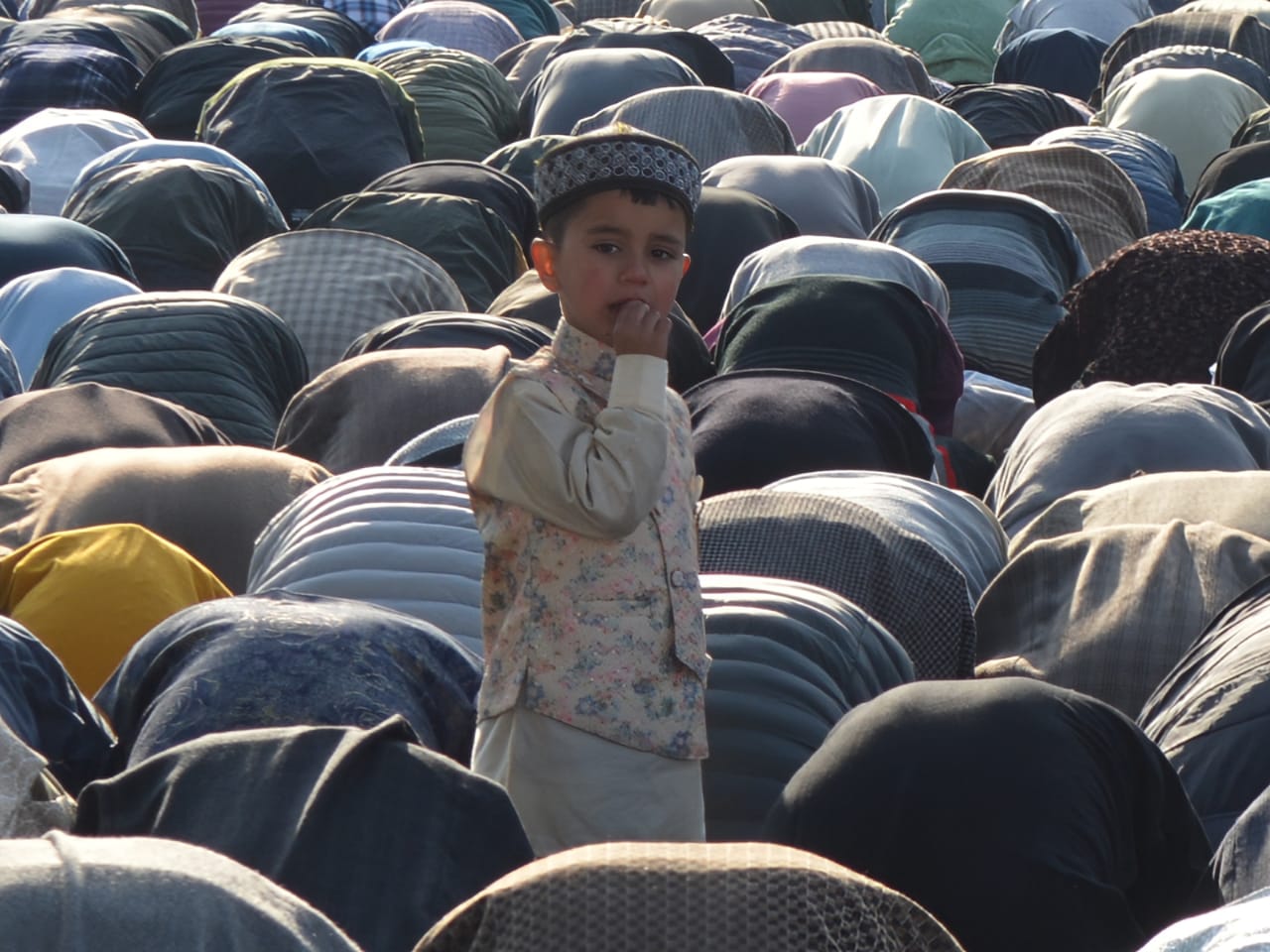 Barring Srinagar’s Jamia Masjid, large congregations held in Kashmir on Eid ul Fitr