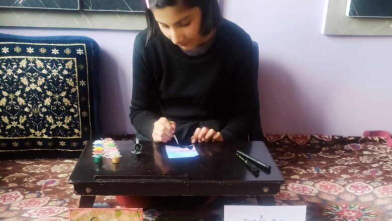 10-year-old Hafsa Tanveer impresses with her remarkable calligraphy skills