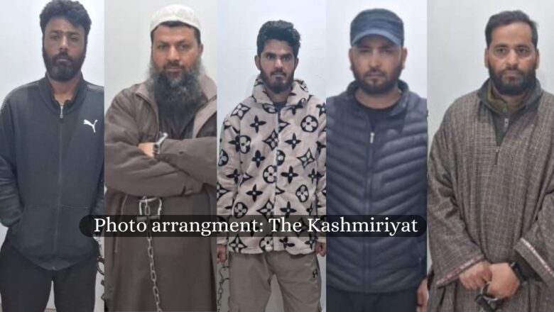 Five booked under PSA in Baramulla for ‘anti national activities’