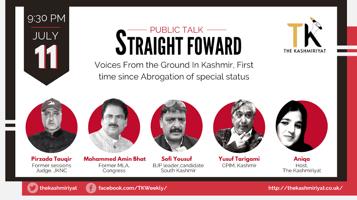 Straightforward- First Time Post August 05, You will Hear Kashmiri Voices from Ground