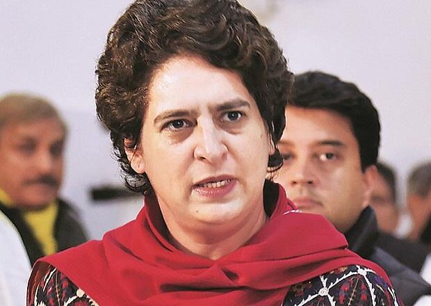 Priyanka Gandhi Vadra Lashes Out at BJP for Threatening Democratic Beliefs