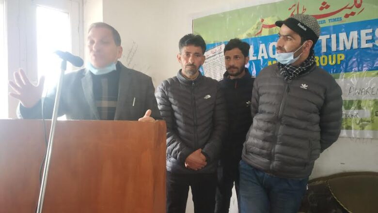 Kashmir based ‘Glacier Times’ Organizes Awareness camp on Drug Addiction in Ganderbal