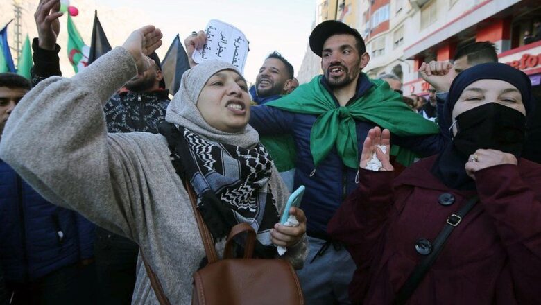 Mass Street Protests are back in Algeria and the Government is Nervous.