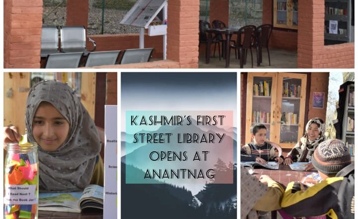 Kashmir’s First Street Library Opened in South Kashmir