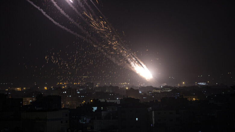 Israel launches massive air attacks on Gaza strip in Palestine