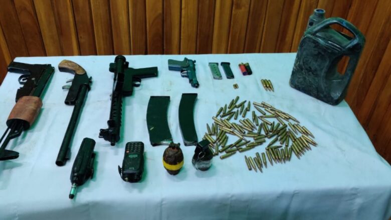 Cache of Ammo Recovered During Search Ops  in Ganderbal Woods: Officials