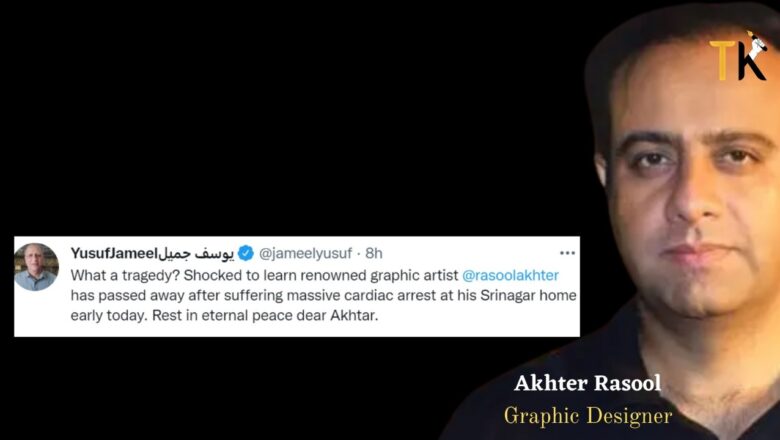 Akhter Rasool, Kashmir’s Renowned Graphic Designer Passes Away