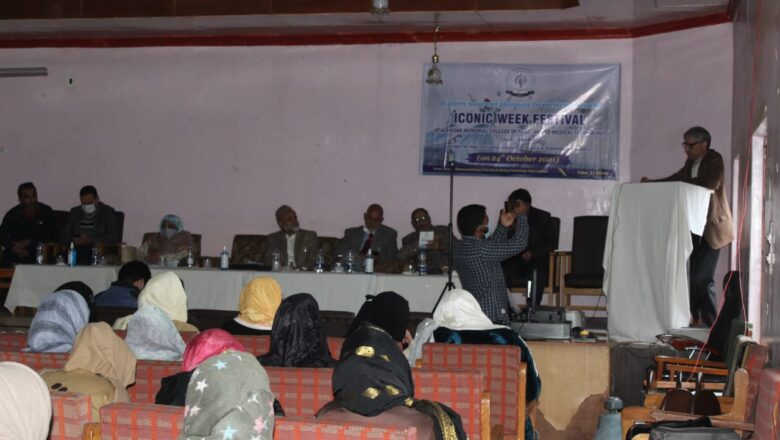 Iconic week festival celebrated at Alamdar Nursing College Charari Sharief