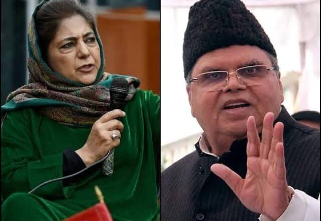 Mehbooba Sends Rs 10 Cr Legal Notice To Satya Pal Malik For Calling Her Roshni Act Beneficiary