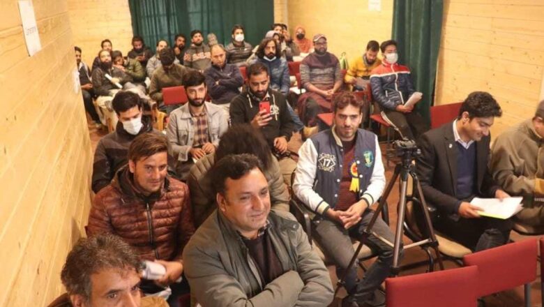 Jammu Kashmir Journalists Association Holds First General Council Meeting in Kashmir- Riyaz Masroor is the President