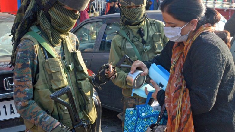 Women Frisked at Srinagar’s Lal Chowk by Female CRPF Constables