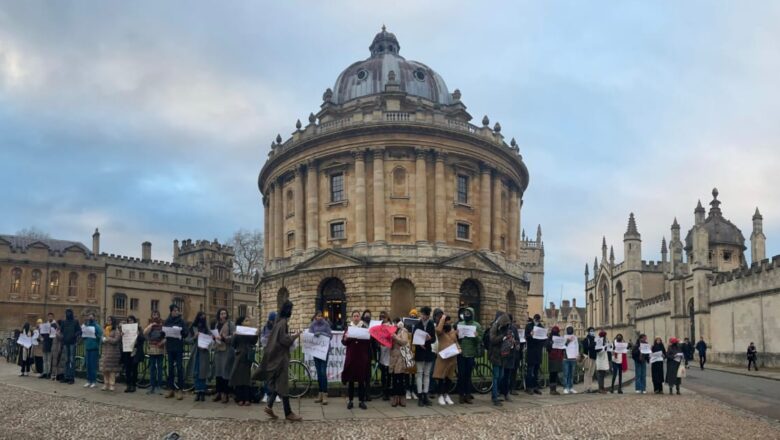 Oxford University Students Protest against Khurram Parvez’s detention