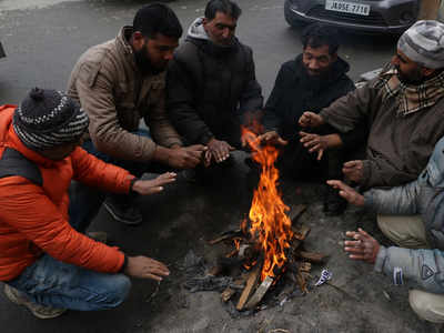 At minus 5.4 degree celsius, Srinagar records coldest night of season