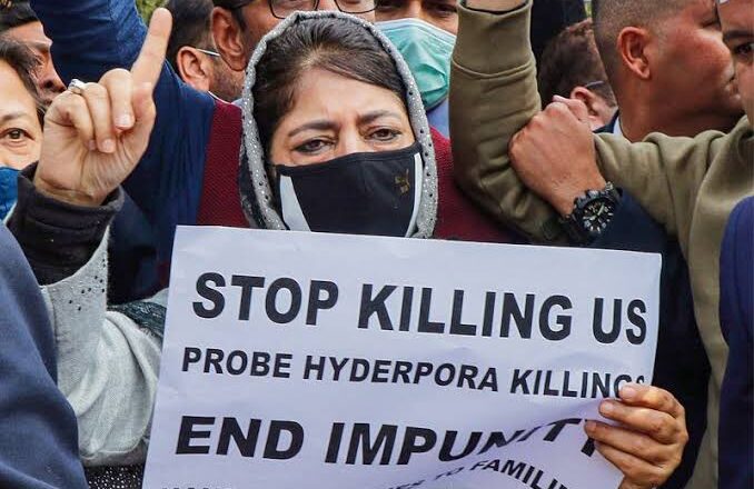 Hyderpora ‘Encounter’: Mehbooba Says She Is Not Allowed To Visit Families Of Killed Civilian