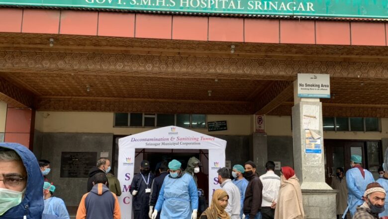 COVID-19—desperate parents of 6-month-old-child pick up holes in Health Care facilities in Kashmir