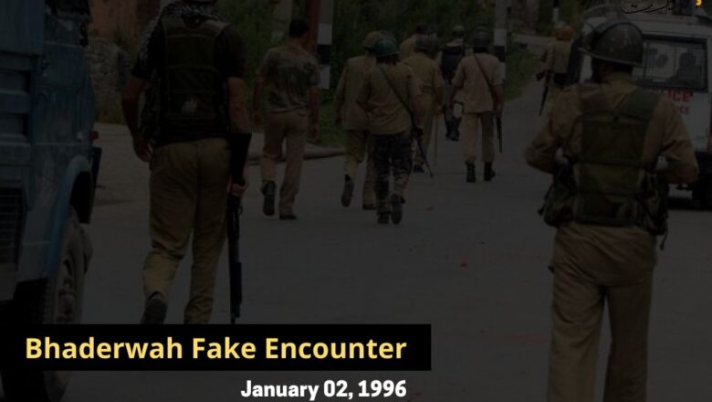 January 02,1996- Father, Son kidnapped, Killed in Fake Encounter in Bhaderwah