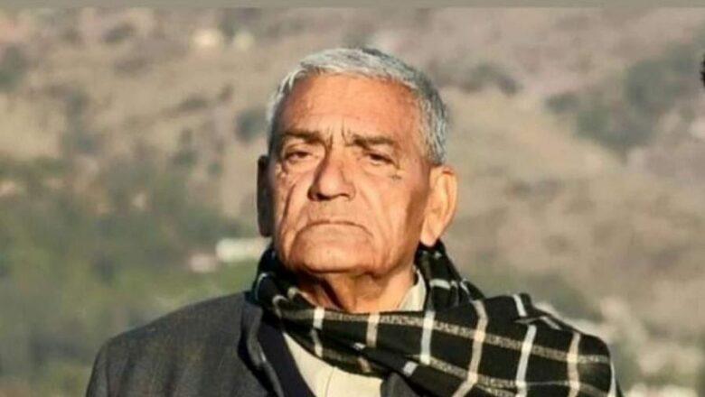 Senior PDP leader from Poonch Yashpal Sharma dies