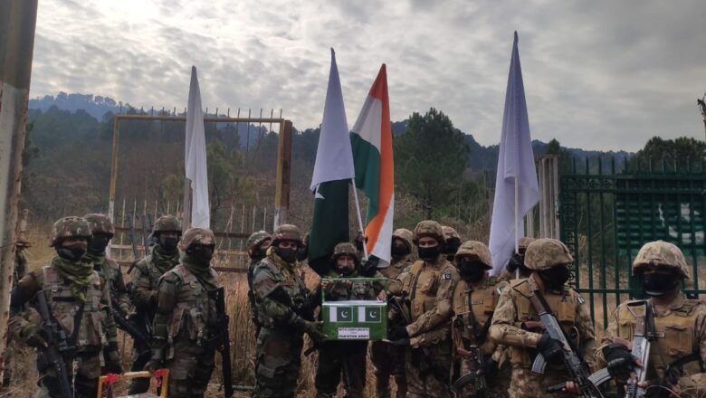 India, Pak Armies Exchange Sweets On New Year Along LoC Points In Poonch