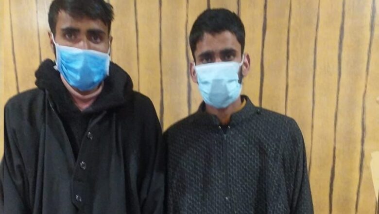 Two ‘Militant Helpers’ arrested in Baramulla: Police