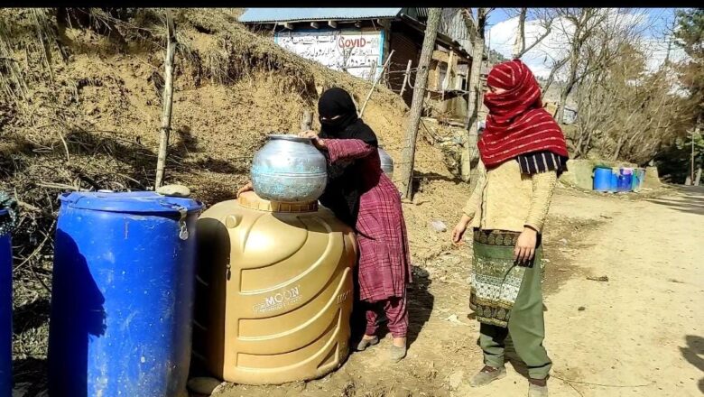 Water scarcity hits several villages in Bandipora, locals aghast