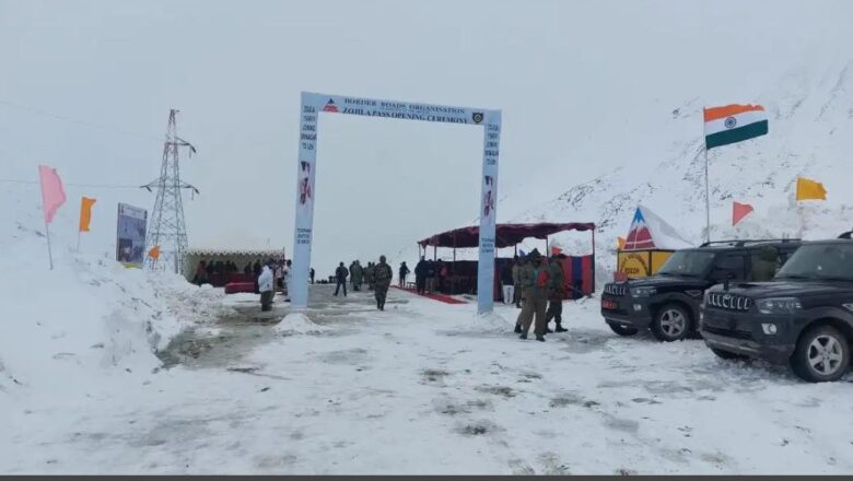 Srinagar-Leh highway reopens for traffic after 75 days on trial basis