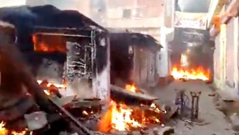 At least 40 houses belonging to Muslims torched in Rajasthan