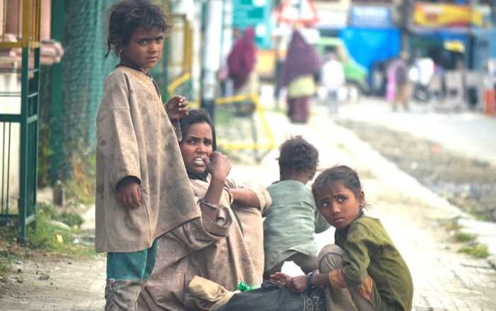 Several children forced into begging rescued in Srinagar