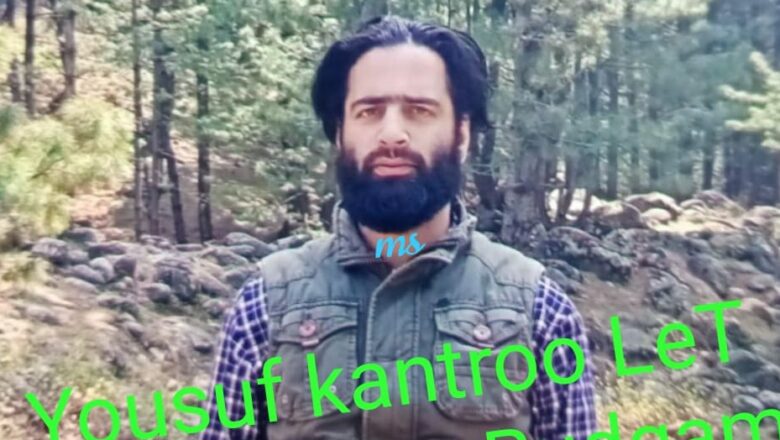 Top LeT commander Yousuf Kantroo killed in Baramulla encounter: Police