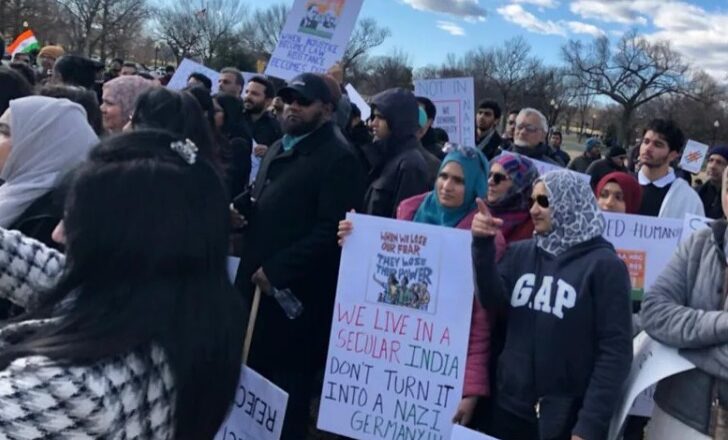 Protests held in US to condemn ‘Ongoing atrocities’ against Muslims in India