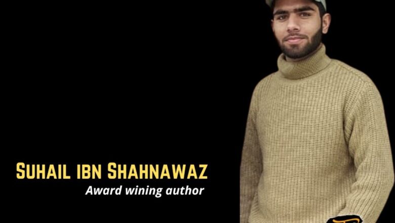 19 year young Kulgam youth pens 2 award-winning books, participates in international poetry competition