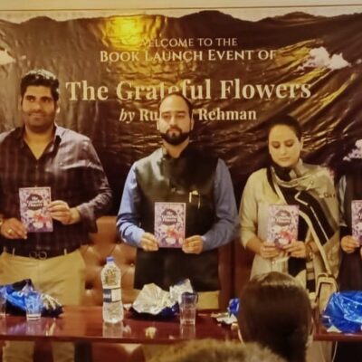 ‘Never give up, it is never late’, In Conversation with Rufaida Rehman, author of The Grateful Flowers
