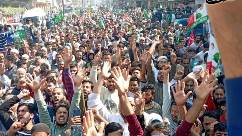 At Anantnag’s Eid Milad rally, clerics call for a collective fight against drug menace in Kashmir