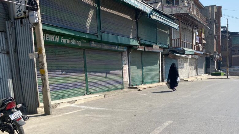 Huge crowd at Amit Shah’s Baramulla rally, Shutdown in parts of Downtown Srinagar and Baramulla town