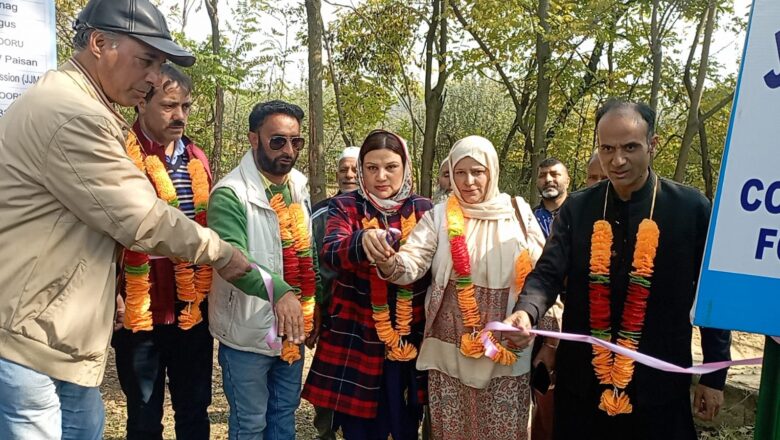 DDC members Inaugurate three water schemes in Achabal area