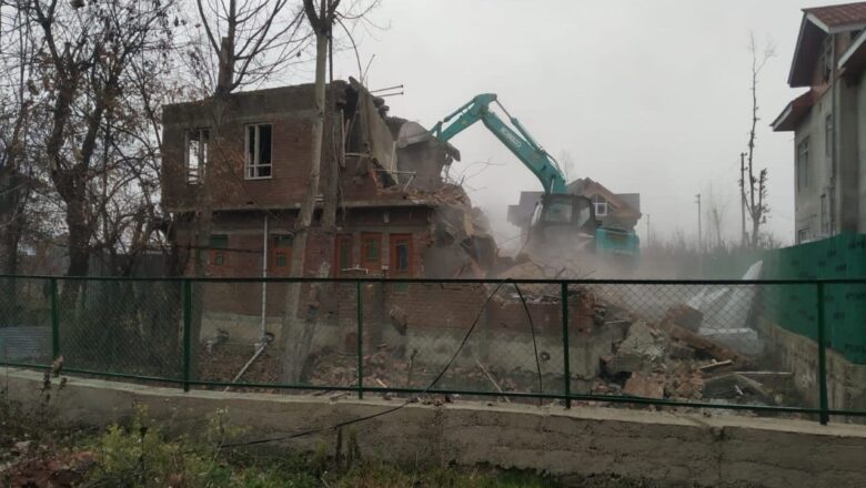 ‘Most wanted’ Jaish commander’s house demolished in Kashmir