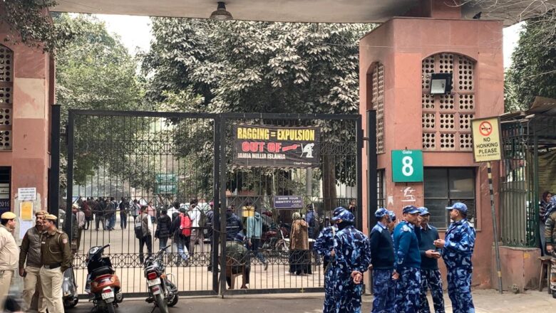 Ahead of BBC documentary screening, Paramilitary reaches Jamia Millia campus