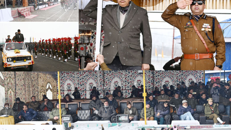 Full dress rehearsal for Republic Day held at Shopian
