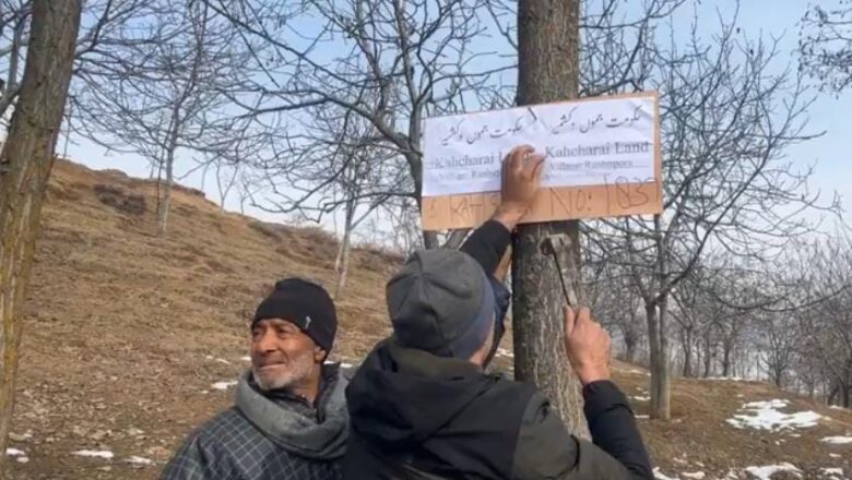 Officials in Kashmir issue notices asking ‘occupants’ to vacate state land