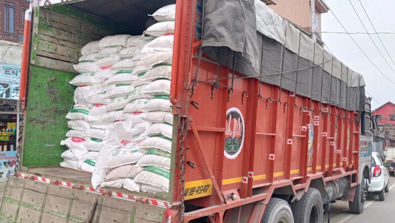 180 quintals of fertiliser seized in Kulgam, accused arrested